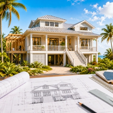 Custom-designed island home on Sanibel Island