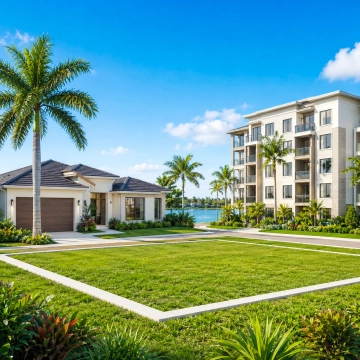 Erfahrung mit unterschiedlichen Immobilienarten und Anforderungen Wohnimmobilien in Südwestflorida mit Einfamilienhaus, unbebautem Grundstück und Apartmentgebäude