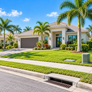 Servicios Públicos, Evaluaciones y Consideraciones de Inundación en Cape Coral Propiedad residencial en Cape Coral, Florida