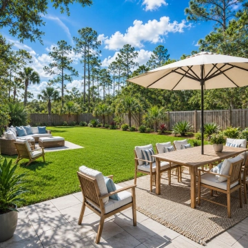 House in Southwest Florida with a large backyard. House in Southwest Florida with a large backyard.